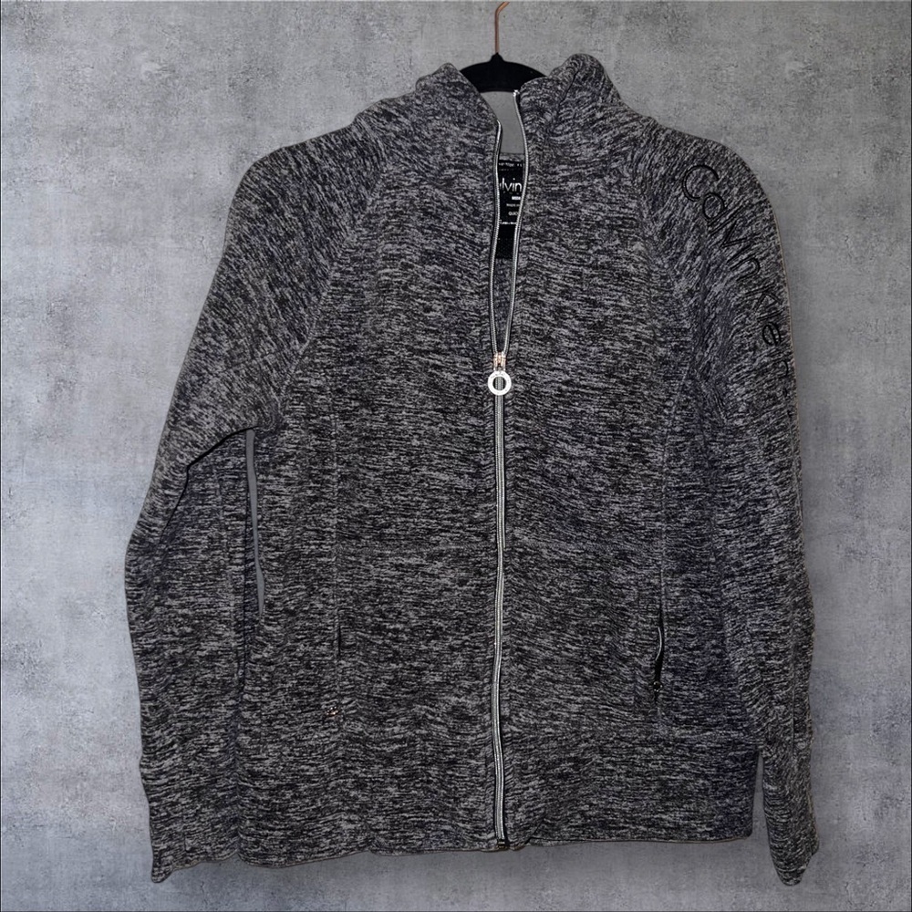 Calvin‎ Klein performance Gray Zip-Up Jacket